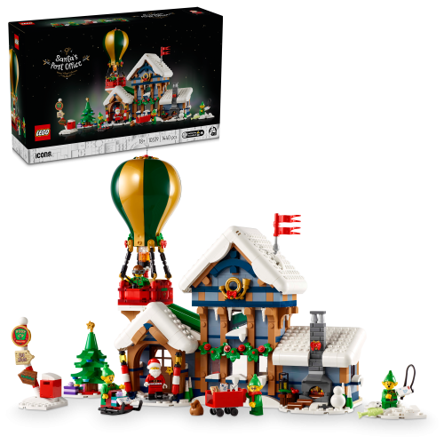 LEGO® Icons 10339 Le bureau de poste du Père Noël