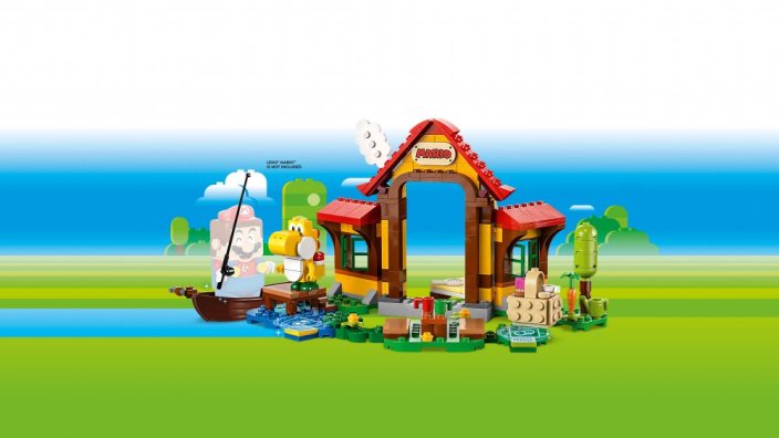 LEGO® Super Mario™ 71422 Ensemble d’extension Pique-nique chez Mario