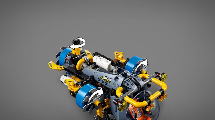 LEGO® Technic™ 42201 Le sous-marin de recherche en haute mer