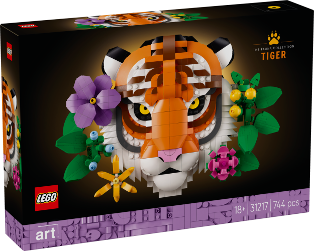 LEGO Art 31217 Kolekce zvířat Tygr