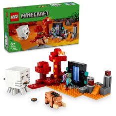 LEGO® Minecraft® 21255 Prepadnutie portálu do Netheru