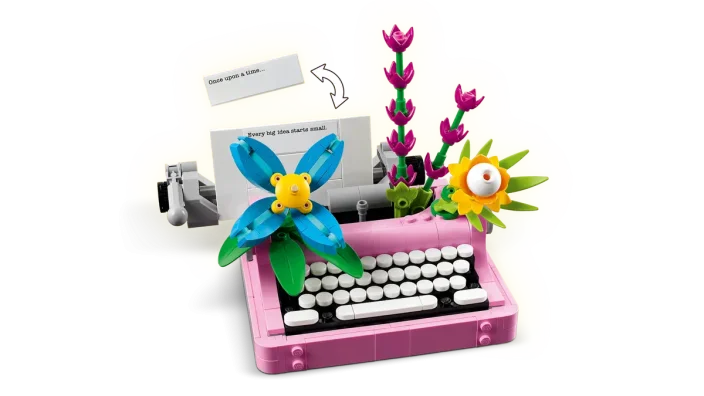 LEGO® Creator 3-in-1 31169 Írógép virágokkal