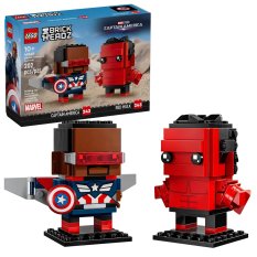 LEGO® BrickHeadz 40668 Captain America & Red Hulk