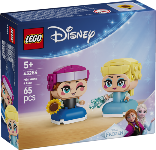 LEGO® Disney TM 43284 Die Mini-Prinzessinnen Anna und Elsa