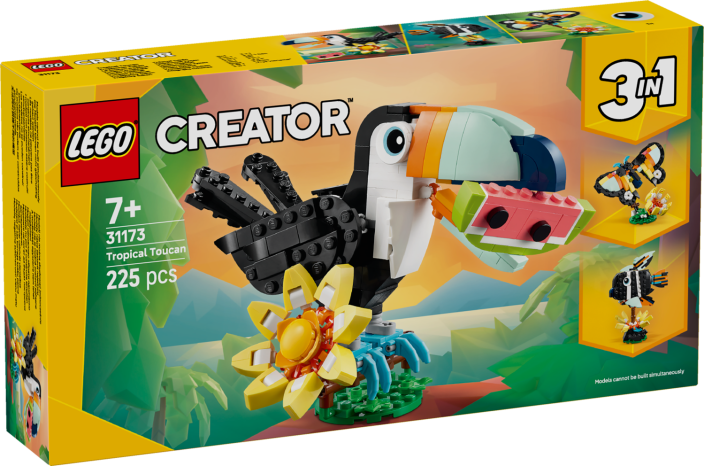 LEGO® Creator 31173 Fauna Salvaje: Tucán Tropical