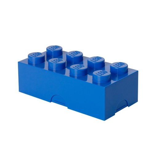 LEGO® boîte à goûter 100 x 200 x 75 mm - bleu