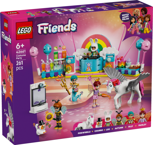 LEGO® Friends 42661 Festa de Disfarces com Unicórnio e Fada