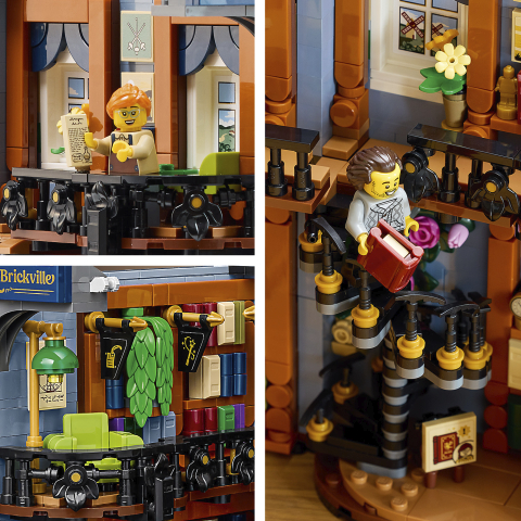 LEGO® Icons 11379 Librărie: Sanctuarul cărților