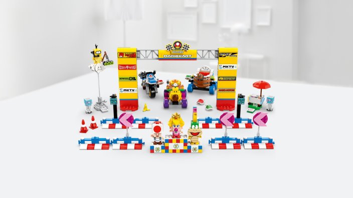 LEGO® Super Mario™ 72036 Mario Kart™ - Baby Peach & Grand Prix–Set