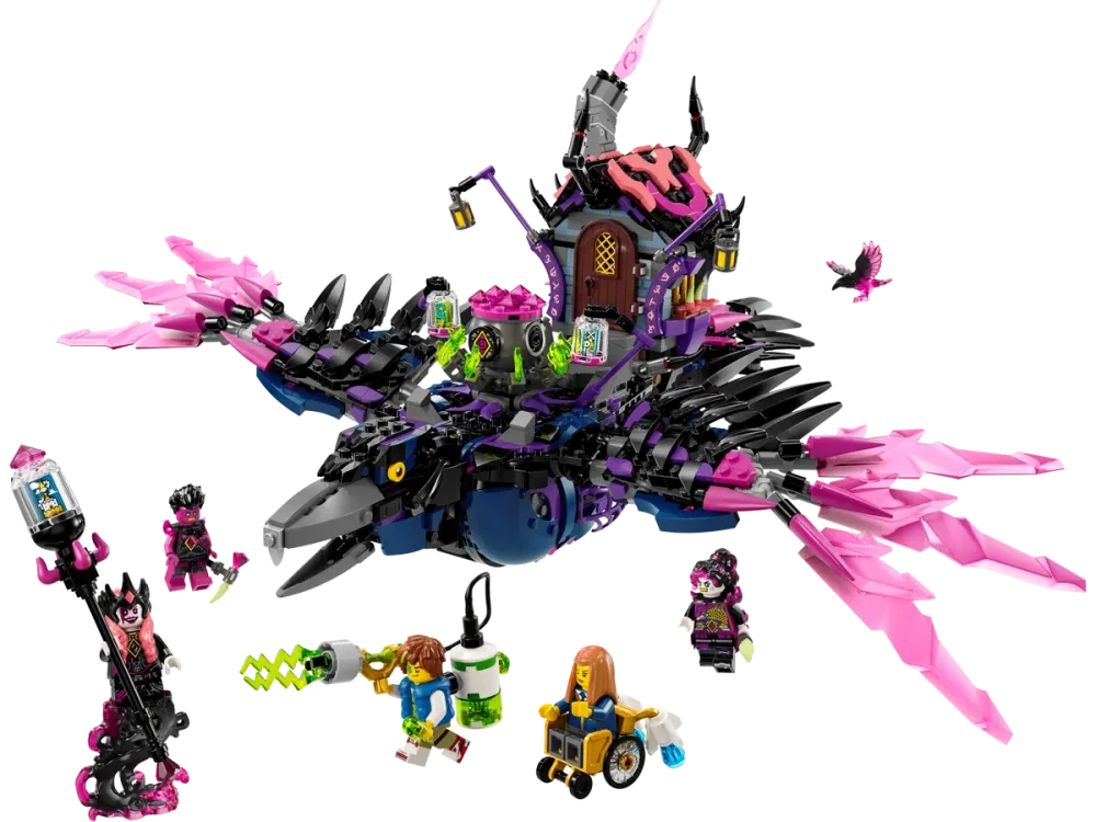 LEGO® DREAMZzz™ 71478 Corbul de la miezul nopții al vrăjitoarei