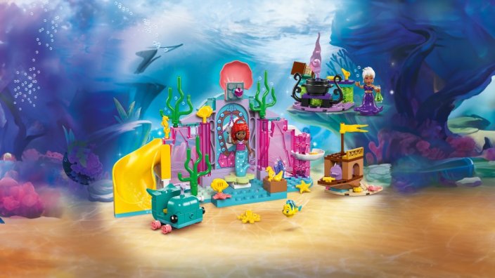 LEGO® Disney™ 43254 La grotte de cristal d’Ariel