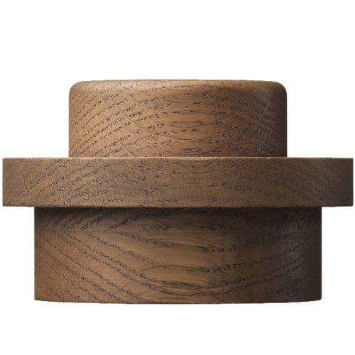 LEGO® appendiabiti da parete in legno, 3 pezzi (rovere - tinto scuro)