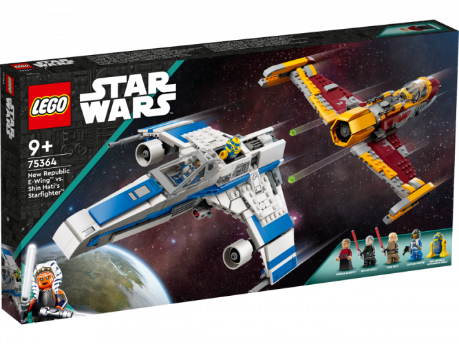 LEGO® Star Wars™ 75364 L’E-wing de la Nouvelle République contre le chasseur de Shin Hati LEGO® Star Wars™ 75364 L’E-wing de la Nouvelle République contre le chasseur de Shin Hati