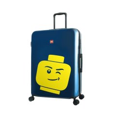 LEGO® Luggage ColourBox Minifigure Head 28\" - Marineblauw