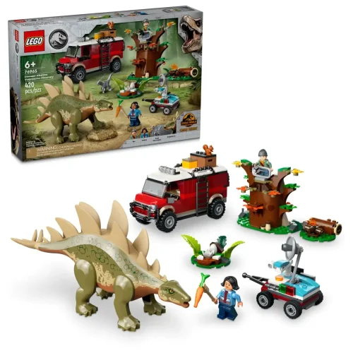LEGO® Jurassic World™ 76965 Dinosaurier-Missionen: Entdeckung des Stegosaurus