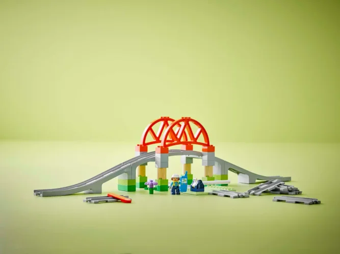 LEGO® DUPLO® 10426 Vasúti híd és sínek kiegészítő szett