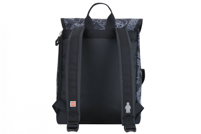 LEGO® Tribini HAPPY pequena mochila - preto