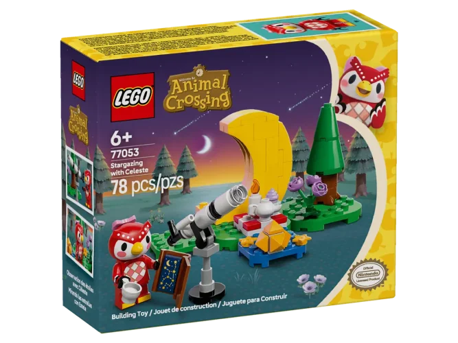 LEGO® Animal Crossing™ 77053 Pozorovanie hviezd s Celeste