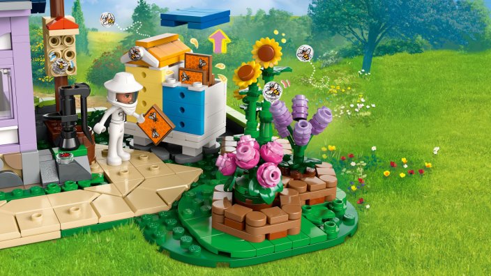 LEGO® Friends 42669 Dom včelárov a kvetinová záhrada