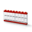 LEGO® Boîte de collection pour 16 minifigures - rouge