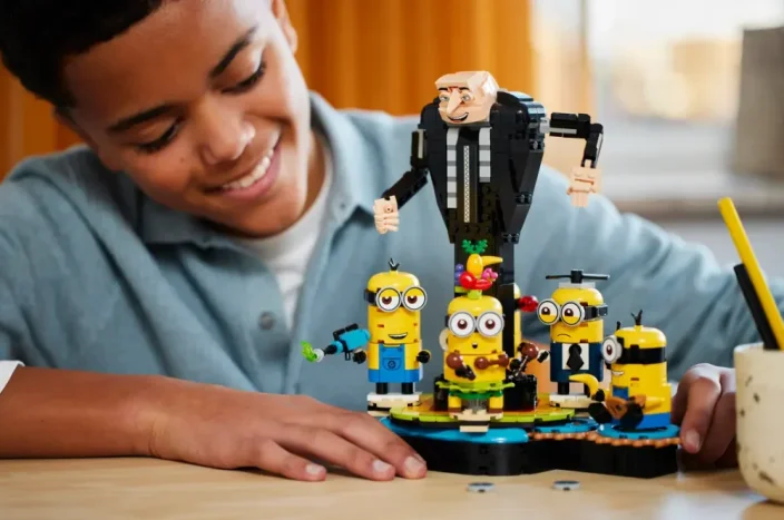 LEGO®  Despicable Me 4 75582 Brick-Built Gru and Minions