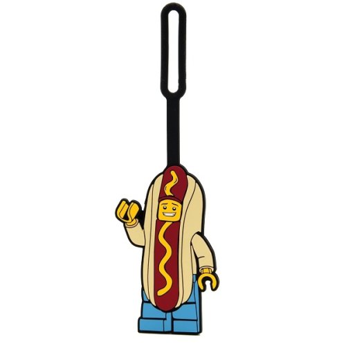 LEGO® Iconic Etiquette pour bagage - Hot Dog