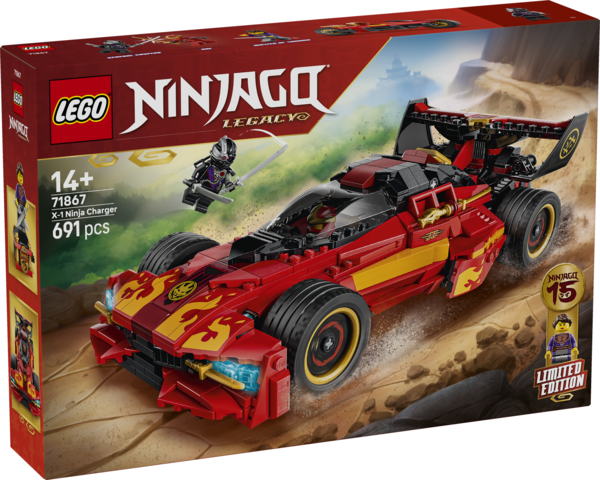 LEGO® Ninjago 71867 15-jähriges Jubiläum: X-1 Ninja Supercar