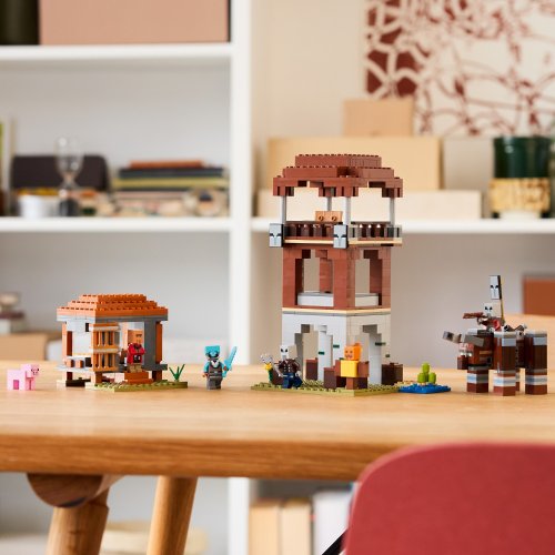 LEGO Minecraft 21278 Základna plenitelů a Ničitel