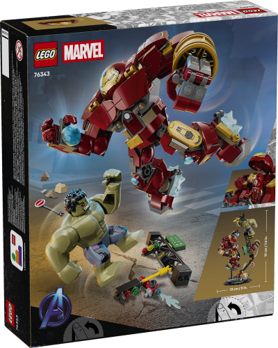 LEGO® Super Heroes 76343 Batalha Épica: Hulkbuster contra Hulk