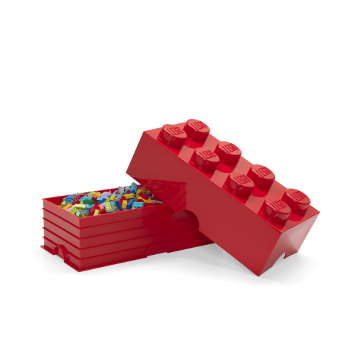 LEGO® Boîte de rangement 8 - rouge