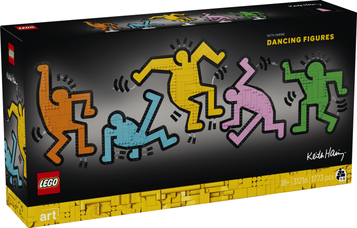 LEGO® Art 31216 Keith Haring – Tancujúce postavy