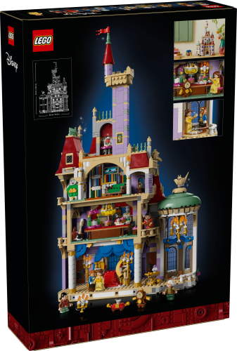 LEGO® │ Disney Princess™ 43263 Zamek z Pięknej i Bestii