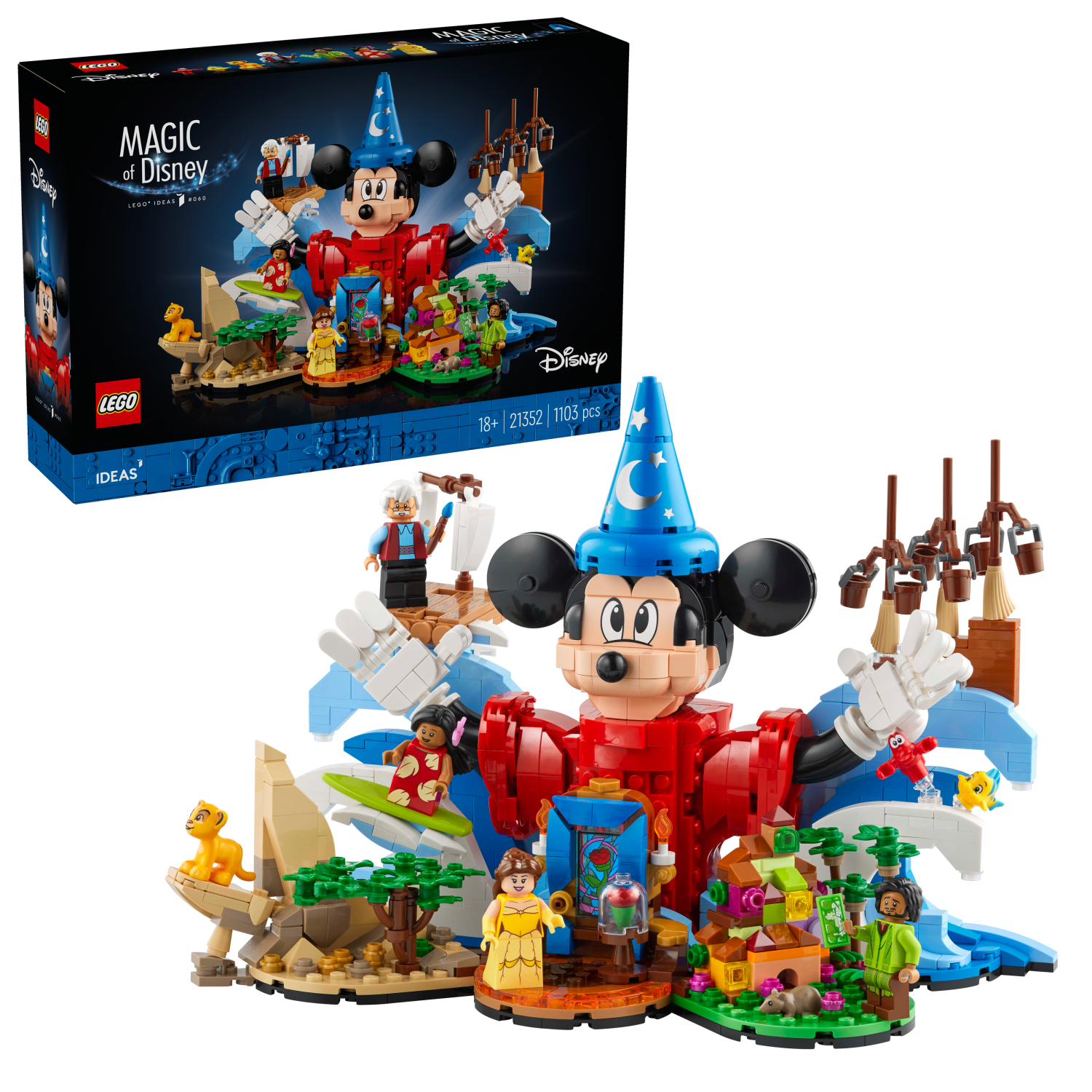 LEGO Ideas 21352 Magia Disneya KITSTORE.pl