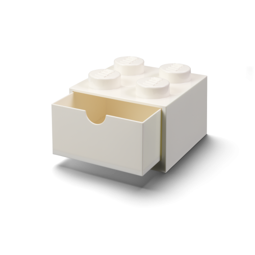 LEGO® caixa de mesa 4 com gaveta - branco