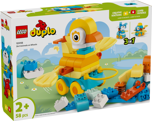 LEGO® DUPLO Town 10448 Animaux sur roues 3-en-1