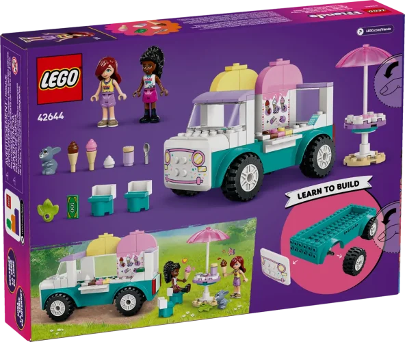 LEGO® Friends 42644 Furgonetka z lodami w mieście Heartlake