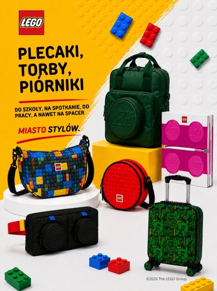 Plecaki, torby i piórniki LEGO®