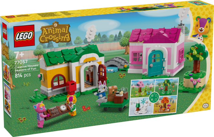 LEGO® Animal Crossing 77057 Case creative: le quattro stagioni