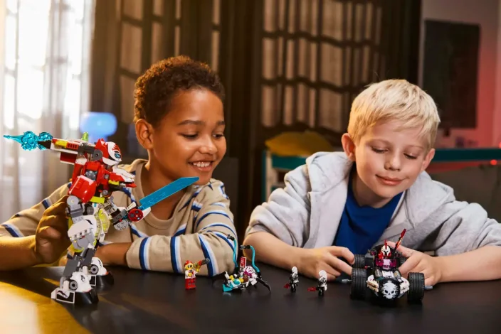 LEGO® DREAMZzz™ 71497 Cooper tigrisrobotja és Zero hot rod autója