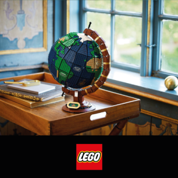 Nové LEGO® Ideas 21332 Glóbus je konečně tady!