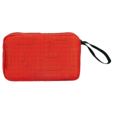 LEGO Brick Dots Red - toaletní taška s poutkem na zápěstí