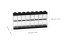 LEGO® Boîte de collection pour 16 minifigures - noir