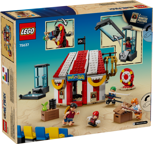 LEGO® ONE PIECE 75637 Namiot cyrkowy klauna Buggy’ego