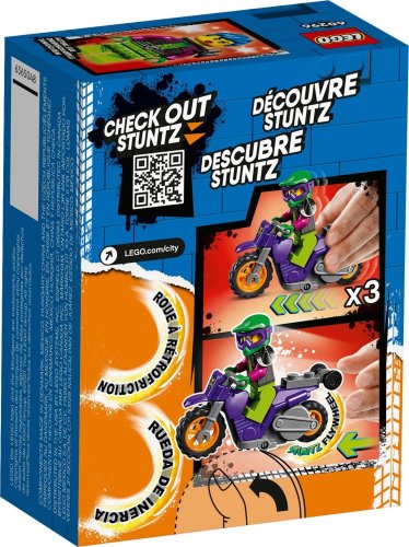 LEGO® City 60296 Wheelie stuntmotor