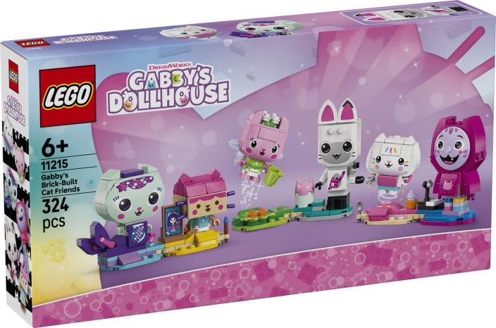 LEGO® Gabby's Dollhouse 11215 Gabbys Katzenfreunde aus LEGO Steinen
