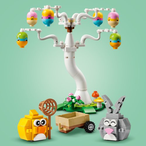 LEGO® Iconic 40808 Osterhase und Ostereiersuche