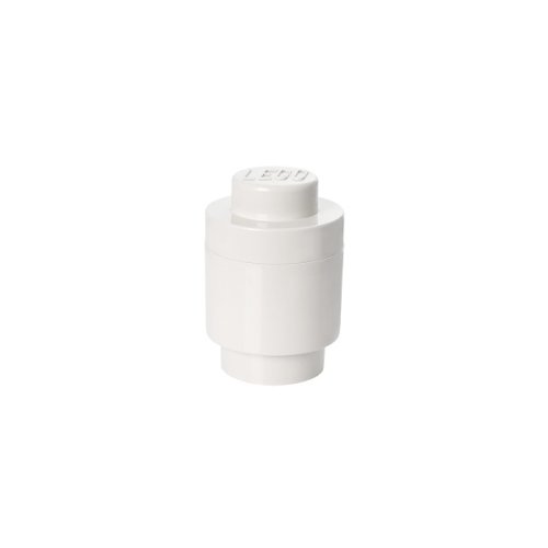 LEGO® Boîte de rangement ronde 123 x 183 mm - blanc