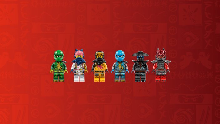 LEGO® Ninjago® 71832 Presa do Trovão - Dragão do Caos