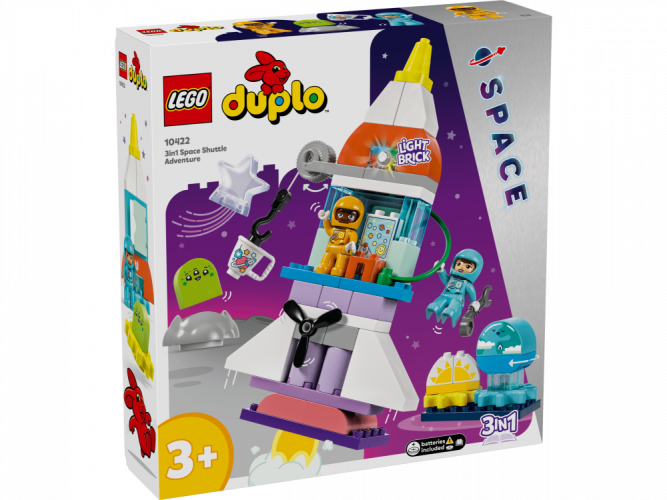 LEGO® DUPLO® 10422 Aventura no Vaivém Espacial 3em1