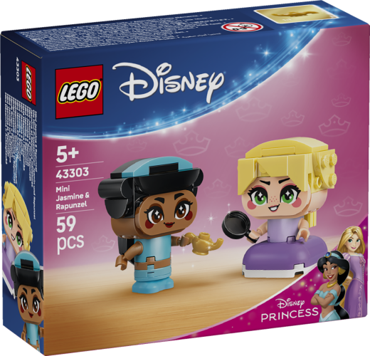 LEGO® | Disney™ 43303 Die Mini-Prinzessinnen Jasmin und Rapunzel